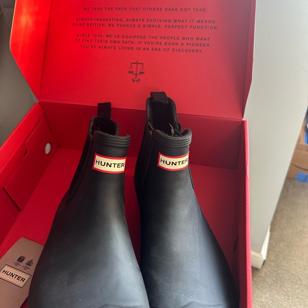 Mini Hunter boots!